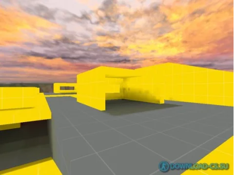 Карта fy_ak_yellow для КС 1.6