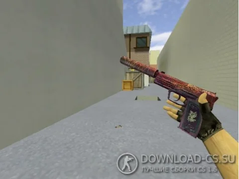 Модель HD USP «Nightfire Dragon» для CS 1.6