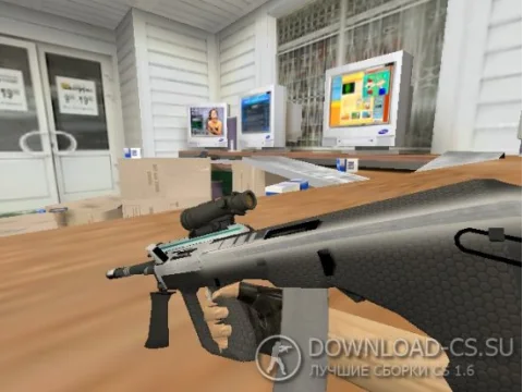 Модель HD AUG «Alpha» для CS 1.6