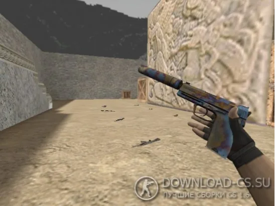 Модель HD USP «Case Hardened» для CS 1.6