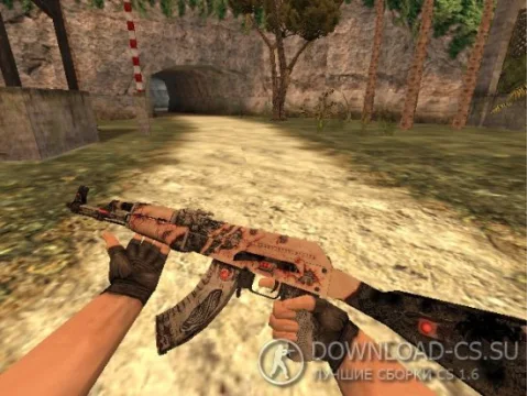Модель HD AK-47 «Payback» для CS 1.6