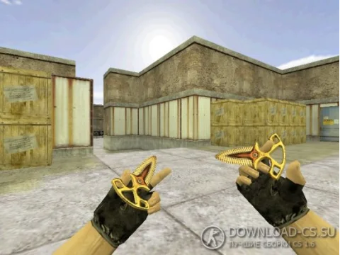 Модель ножа HD «Shadow Daggers | Warmech» для CS 1.6