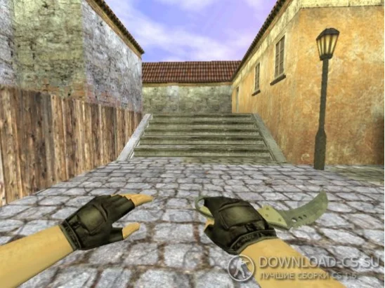 Модель ножа Tylon из CS:GO для CS 1.6