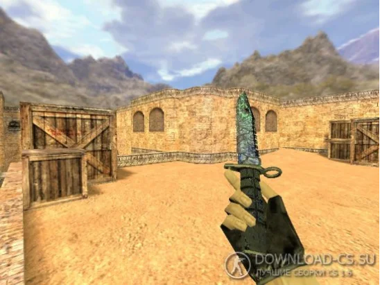 Модель ножа HD «M9 Bayonet | Water BreakOut» для CS 1.6