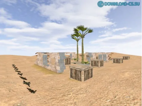 Карта aim_desert для CS 1.6