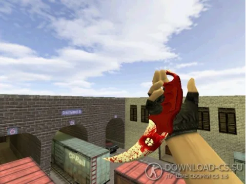 Модель ножа HD «Karambit | Blood Edge» для CS 1.6