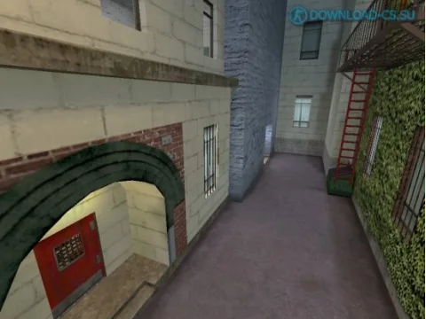 Карта cs_backalley для CS 1.6