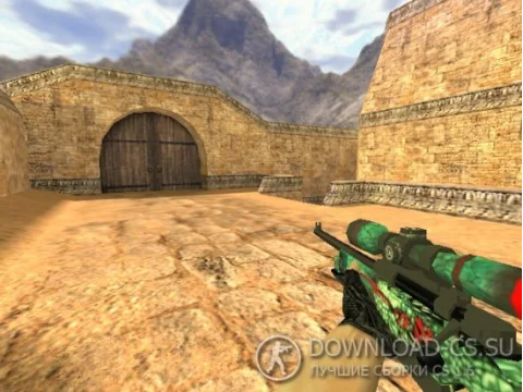 Модель AWP «Leviathan Kiss» для CS 1.6