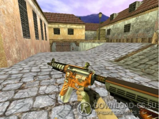 Модель HD M4A4 «Survivor» для CS 1.6