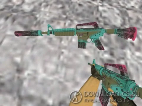 Модель HD M4A1 «Decimator» для CS 1.6