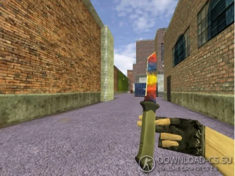 Модель ножа HD «Ursus | Marble Fade» для CS 1.6