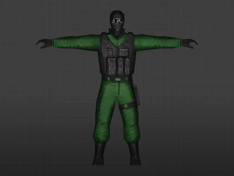 Зеленый GIGN