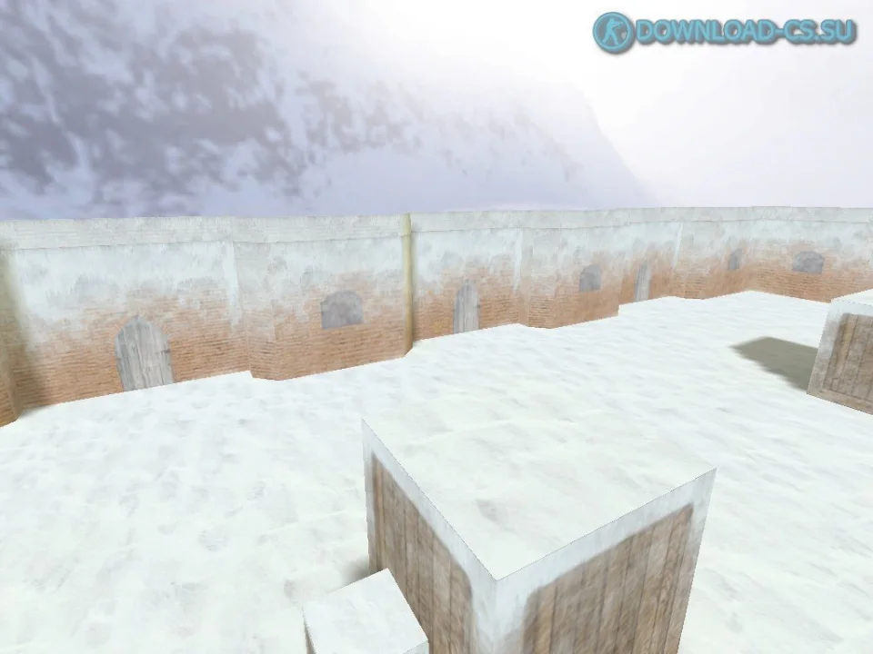 Карта awp_snow_india для CS 1.6
