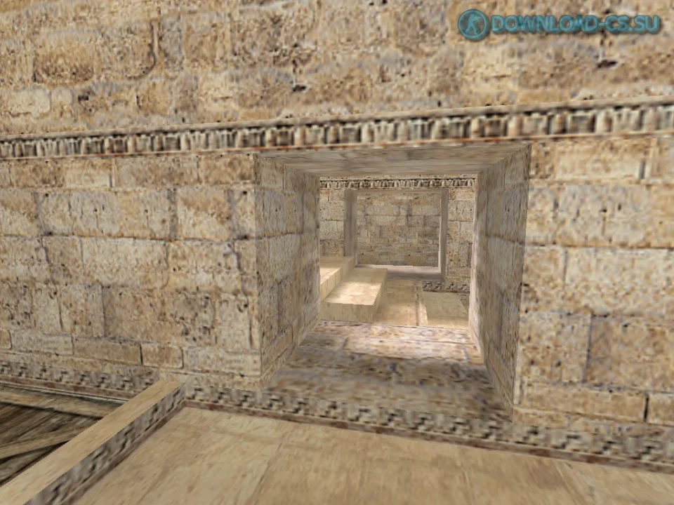 Карта awp_temple_dust для CS 1.6