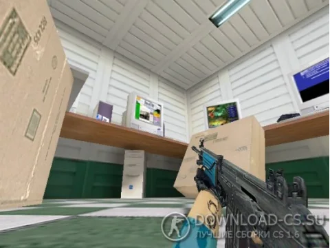 Модель Galil «Remixed Blue» для CS 1.6
