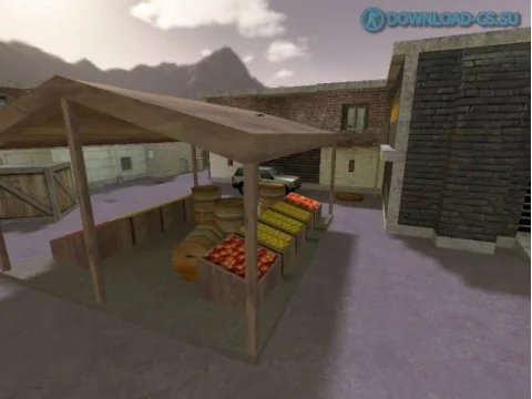 Карта cs_train для CS 1.6