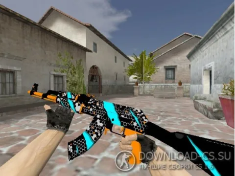 Модель HD AK-47 «Next Technology» для CS 1.6