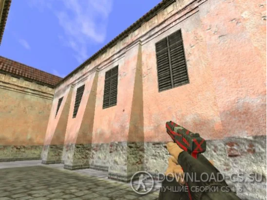 Модель Glock «Red Line — Красная линия» для CS 1.6