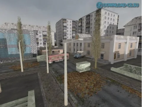 Карта de_chernobyl для CS 1.6