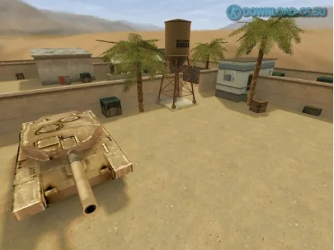 Карта awp_military_base для CS 1.6