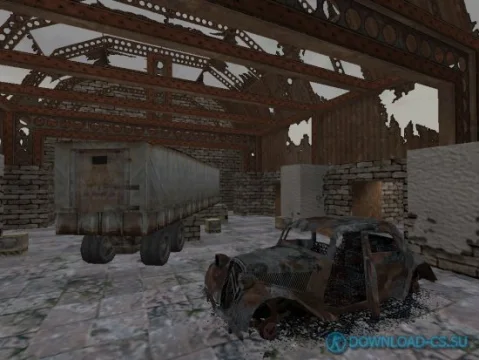 Карта fy_falloutangar для КС 1.6