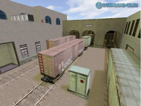 Карта de_train для CS 1.6