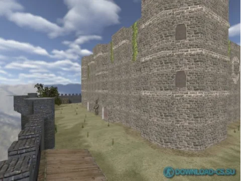 Карта cs_castle для КС 1.6