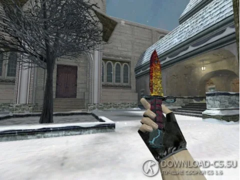 Модель ножа HD «M9 Bayonet | Armagedon» для CS 1.6
