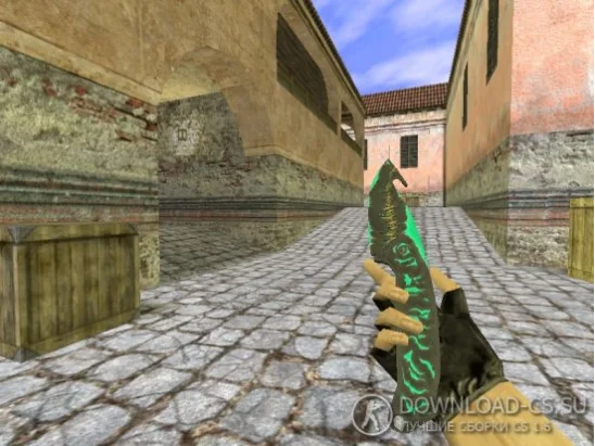 Модель ножа HD «Gut Knife | Abnormal» для CS 1.6