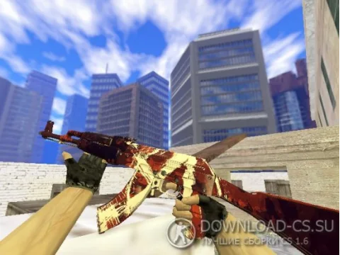 Модель HD AK-47 «Marauder» для CS 1.6
