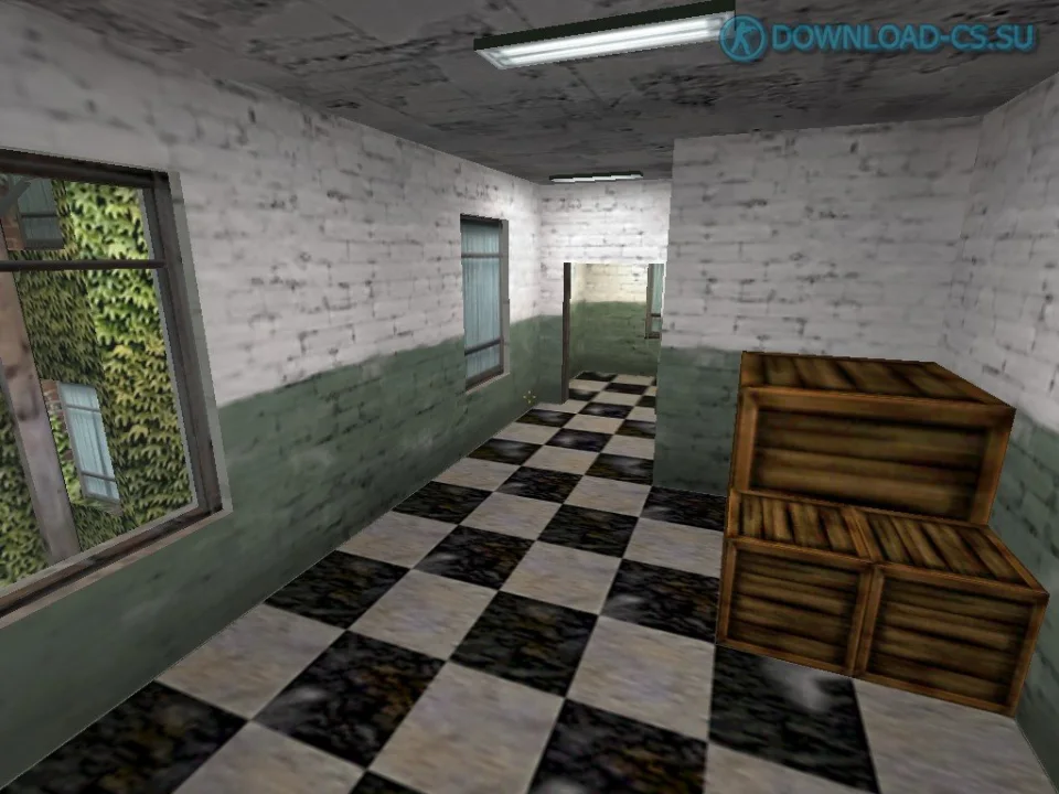 Карта cs_backalley для CS 1.6