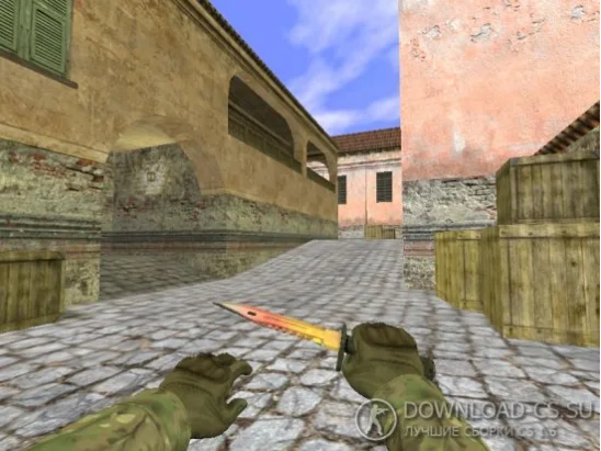 Модель ножа «M9 Bayonet | Градиент» для CS 1.6
