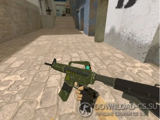 Модель HD M4A1-S «Mk. II» для CS 1.6