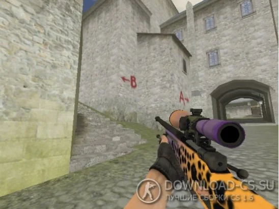 Модель AWP «Double T» для CS 1.6
