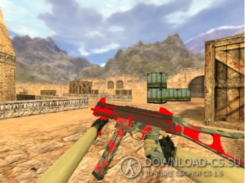 Модель HD UMP-45 «Agressor» для CS 1.6
