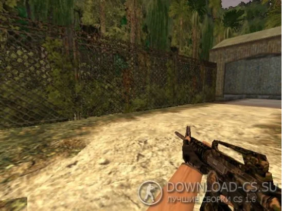 Модель M4A1 «Forest — Лес» для CS 1.6