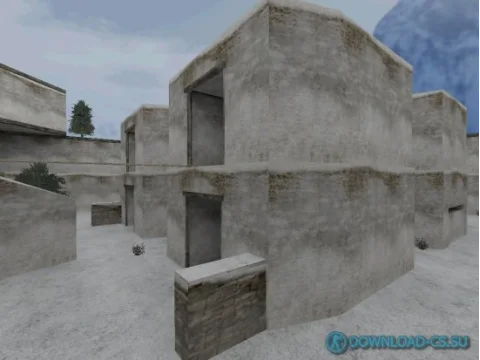 Карта gg_snow_dino_rmx для КС 1.6