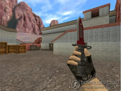 Модель ножа HD «M9 Bayonet | Autotronic» для CS 1.6