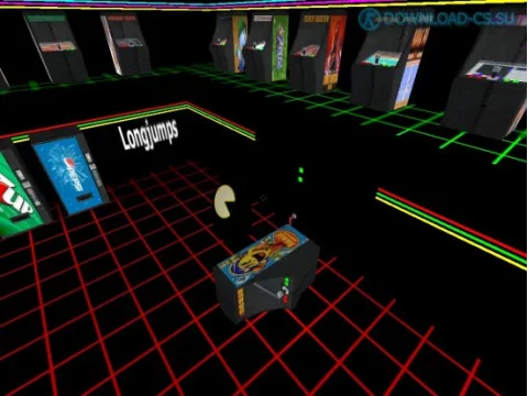 Карта kz_pacman для CS 1.6