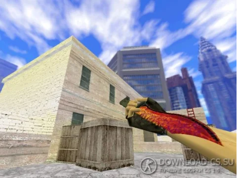Модель ножа HD «Bowie Knife | Armagedon» для CS 1.6