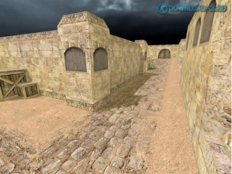 Карта 3d_aim_dust2 для CS 1.6