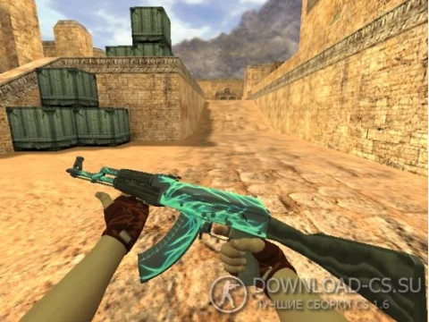 Модель HD AK-47 «Soul Devourer» для CS 1.6