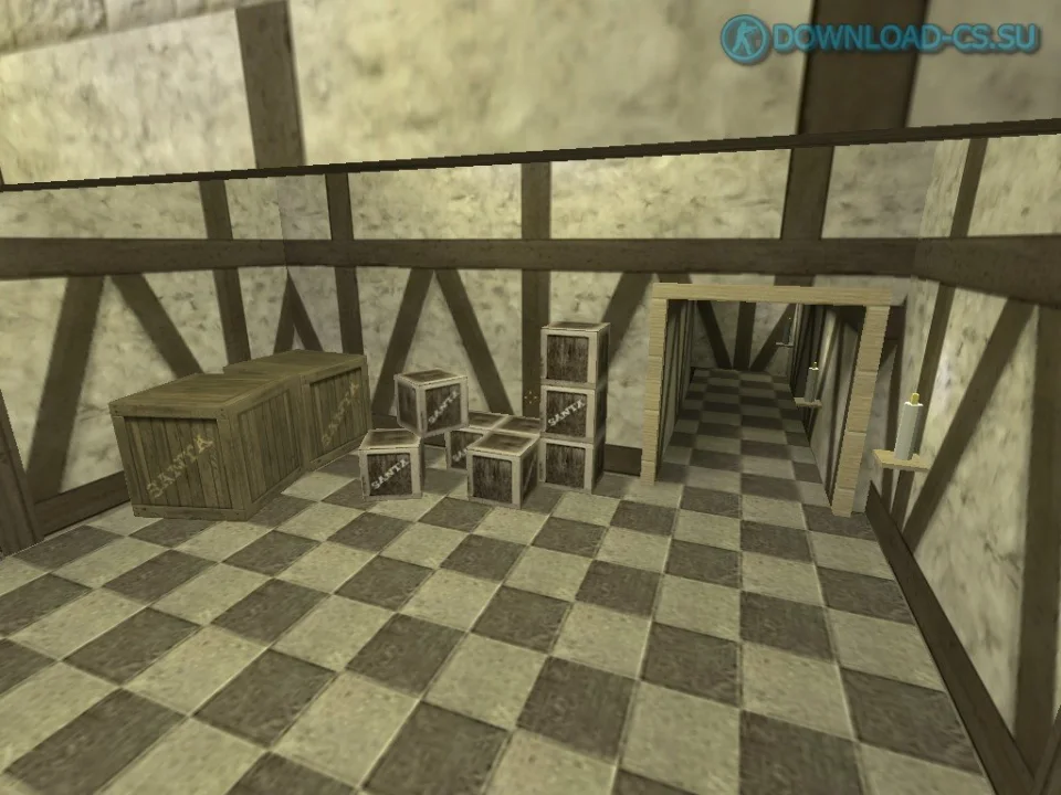 Карта cs_xmas_assault для CS 1.6