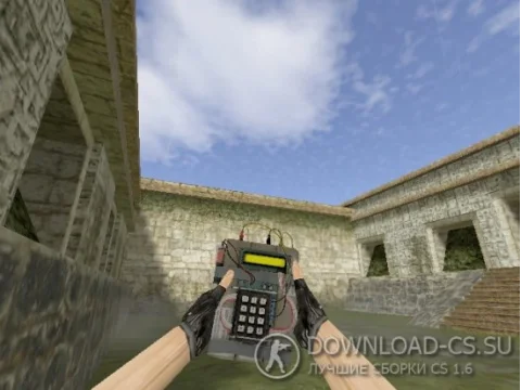 Модель бомбы из CS:GO для CS 1.6