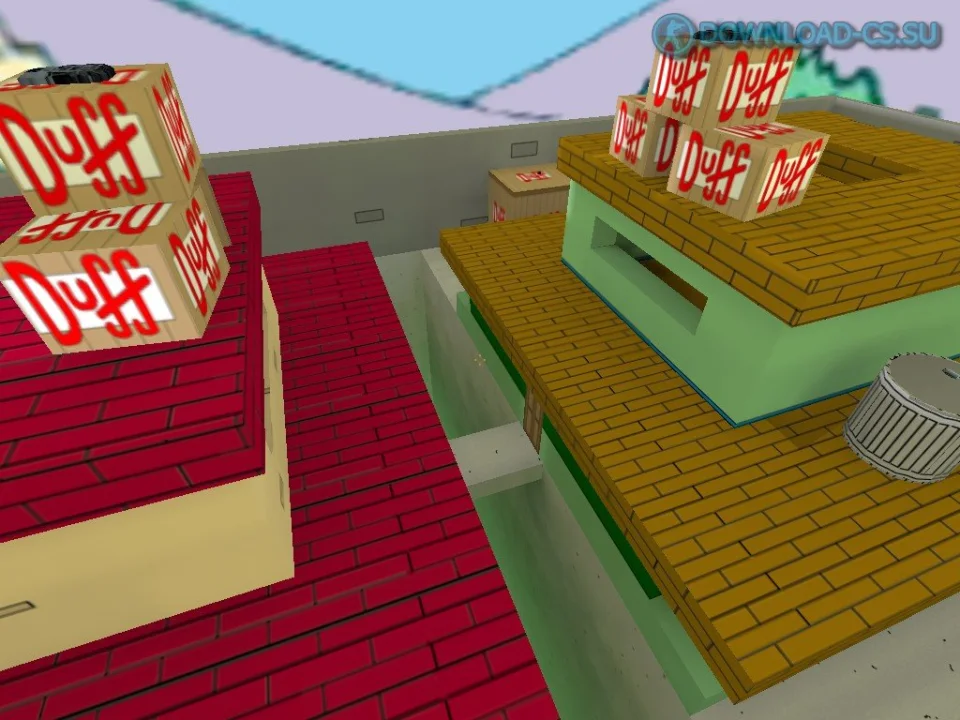 Карта gg_simpsons для CS 1.6