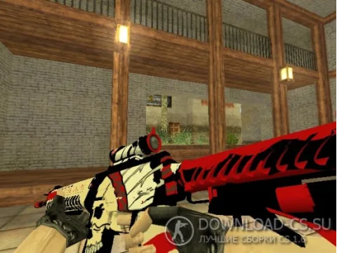 Модель HD SG 553 «Apache» для CS 1.6