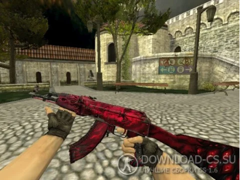 Модель HD AK-47 «Banshee» для CS 1.6