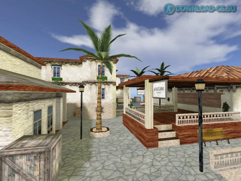 Карта aim_townbeach2 для CS 1.6