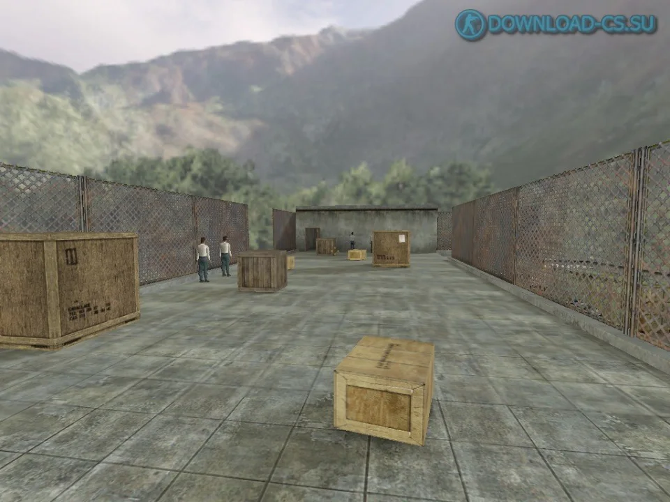 Карта cs_camouflage для CS 1.6