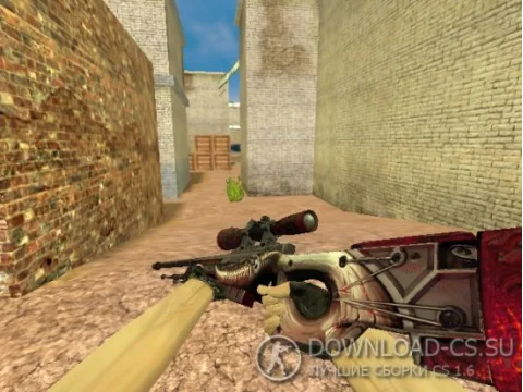 Модель HD AWP «Damnation» для CS 1.6